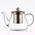 Coffee Tea Leaf Cooking Glass Teapot